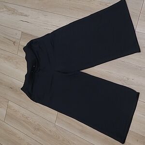 Lauren Ralph Lauren drawstring waist, elastic wide leg pants